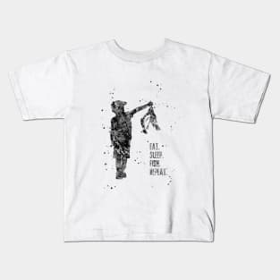 Fishing boy Kids T-Shirt